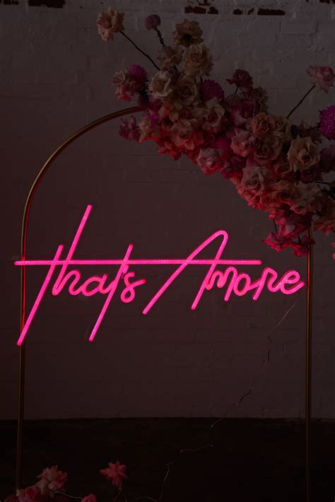 Neon Signs Thats Amore Want To Design Your Own Neon Sign Now