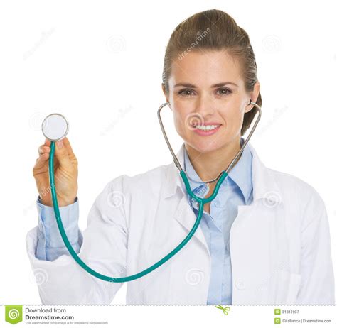 Below we've brought together the 10 best stethoscopes on the market for your consideration. Doctor Woman Using Stethoscope Royalty Free Stock ...