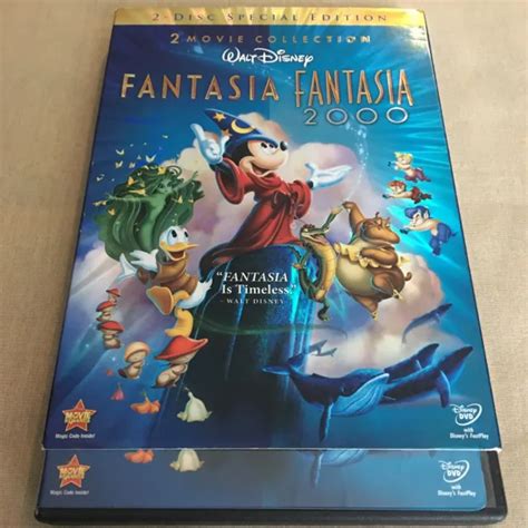 Fantasia And Fantasia 2000 2 Movie Collection Dvd Set Special Edition