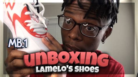 Unboxing The Lamelo Ball 1 S On Camera YouTube