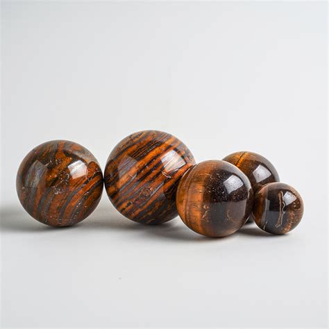 Tiger Eye Spheres