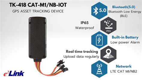 Eelink Came Up With A Tk 418 Cat M1nb Iot Gps Asset Tracking Device