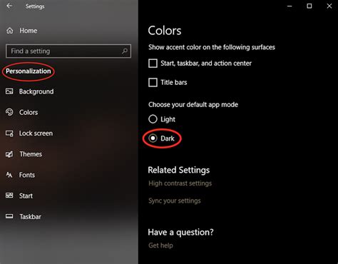 How To Enable Dark Theme Mode In Windows 10 Including Windows File