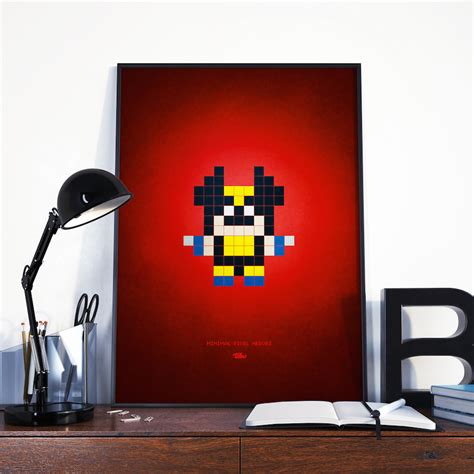 Funny Mini Heroes In Pixel Art36 Fubiz Media