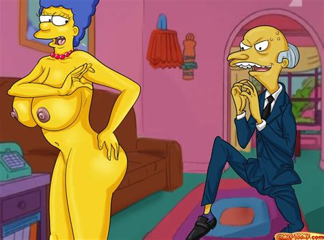 Rule 34 Breasts Clothes Color Female Human Indoors Male Marge Simpson