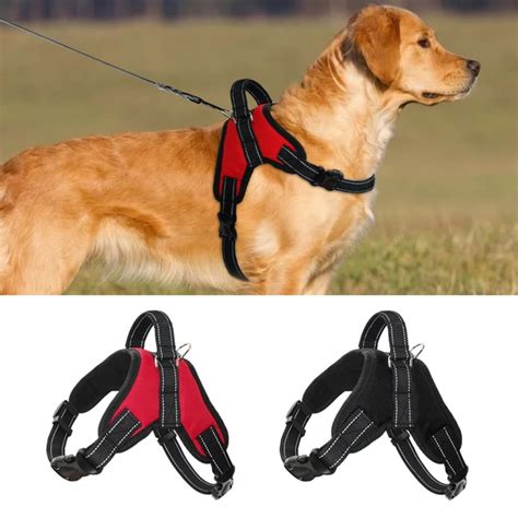 Buy Adjustable Nylon Pet Dog Harness Vest Reflective