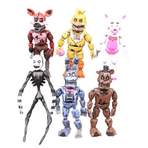 Thinkeasy Pieces Five Nights At Cute Freddys Action Figure Toys Fnaf