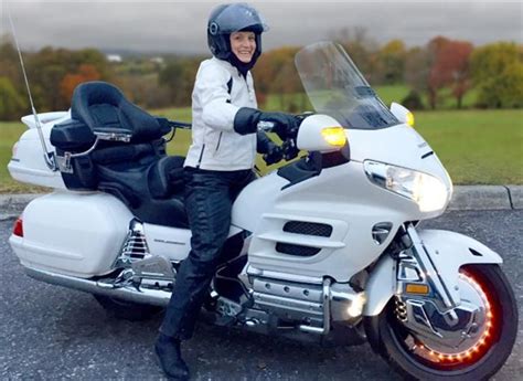 This is not a buy and sell page. top 5 touring motorcycles women are riding now honda gold ...