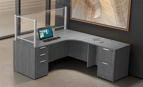 L Shape Desk Adams Office Furniture