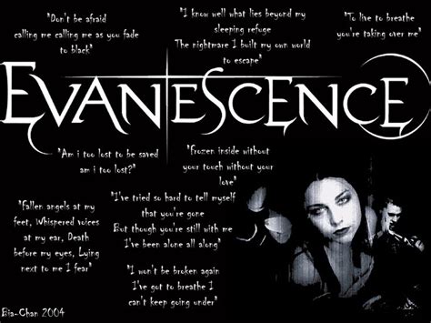 Evanescencemy Favorite Band The Lyrics Are Dark But Amy Lees