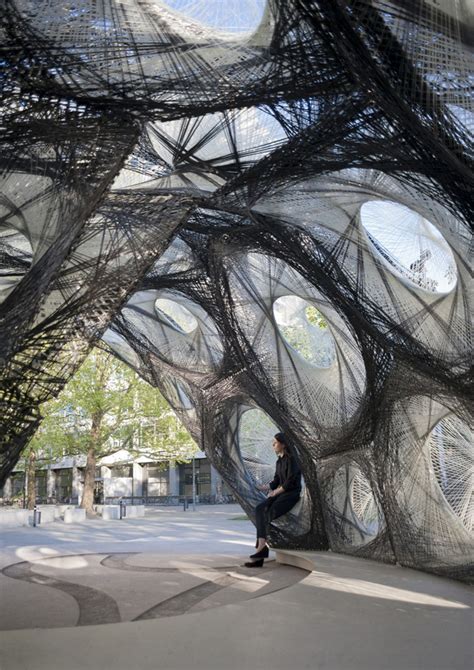 University Of Stuttgart Realized A Carbon Fibre Pavilion