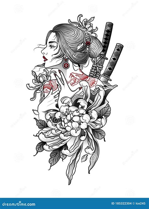 Details 77 Woman Samurai Tattoo Ineteachers