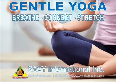 Gentle Yoga Savy International Inc