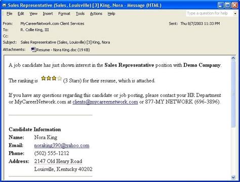 Emailing your resume directly to a hiring manager helps make sure they see it. Networking Email Template | shatterlion.info