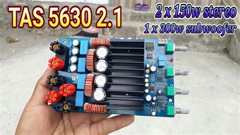 tas5630 power amplifier class d youtube