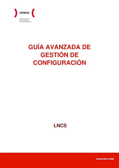 Pdf Guia Avanzada De Gestion De Configuracion Dokumentips