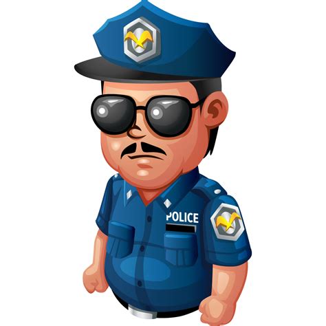 Police Vector Png Png Mart