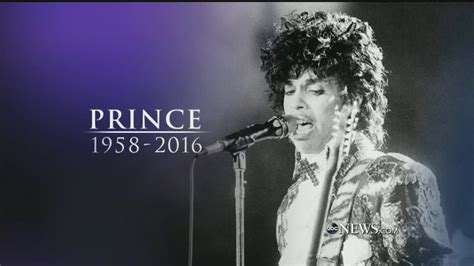 Special Report Legendary Singer Songwriter Prince Has Died Youtube