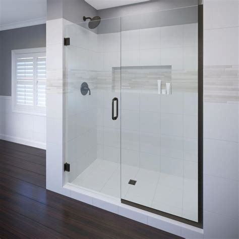 112m consumers helped this year. Basco Celesta 59 in. x 76 in. Semi-Frameless Pivot Shower ...