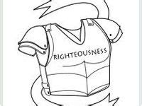 Breastplate Of Righteousness Coloring Pages