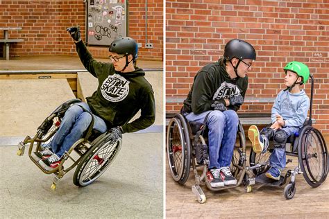 Sit N Skate Inklusion Rollstuhl Skaten David Lebuser Hamburg