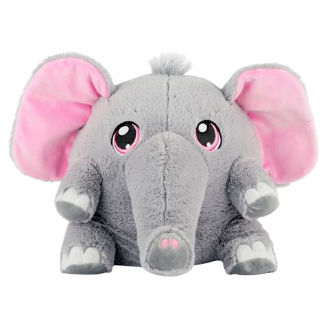 Holiday Time Round Plush Toy Elephant