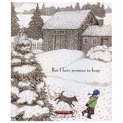 Stopping By Woods On A Snowy Evening By Robert Frost Illustrated By