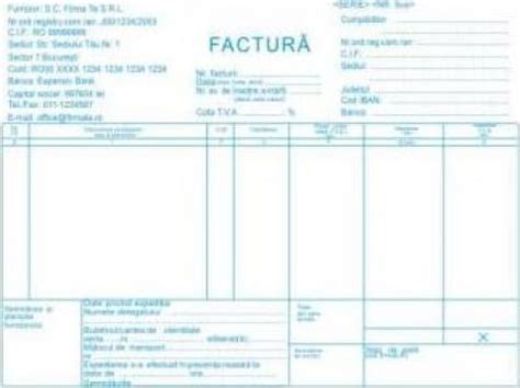 Formular Factura personalizata cu sau fara rubrica de T.V.A. - Bucuresti - Sc Saraz Intermed Srl