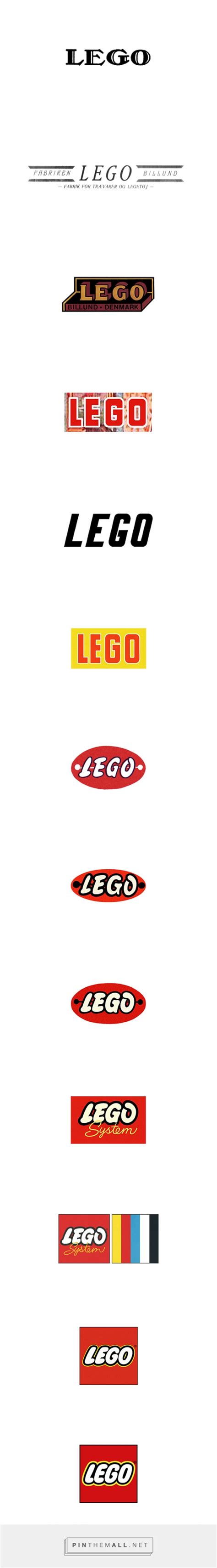 Evolution Of The Lego Logo Logo Design Love A