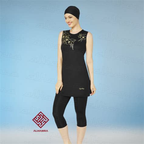 Alhamra Al0712 Capri Modest Burkini Swimwear Sportwear Alhamra