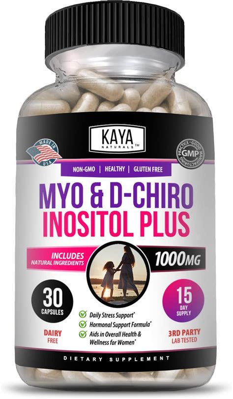 Myo Inositol Y D Chiro Inositol Equilibrio Hormonal Para Mujeres Proporción