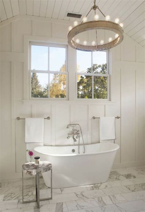 You can usually find these furring strips in an. Bathroom Board and Batten - Transitional - bathroom ...