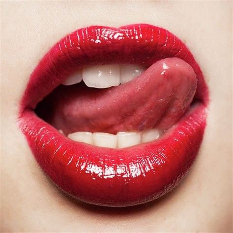 Beautiful Lips Tongues Girl Tongue Lips Photo Kissing Lips Love