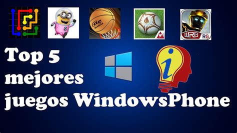 Maybe you would like to learn more about one of these? Top 5 mejores juegos para windows phone - YouTube