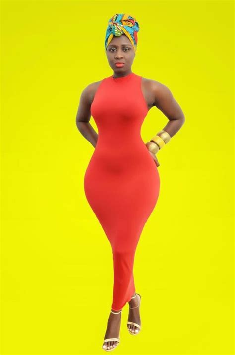 Waveepizyblogspot Ghanaian Actress Princess Shyngle Denies Attempt Curvy Girl Fashion