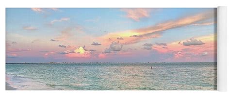 Pastel Sunset On Sanibel Island Yoga Mat For Sale By Jeff Breiman
