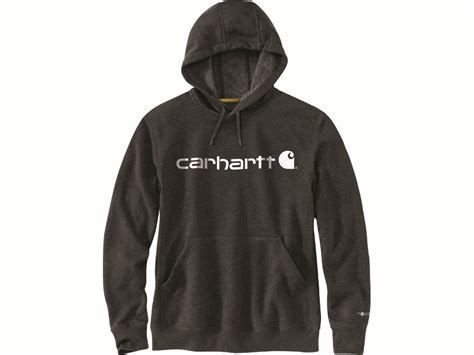 Carhartt Mens Force Relaxed Fit Midweight Graphic Hoodie Light Huron