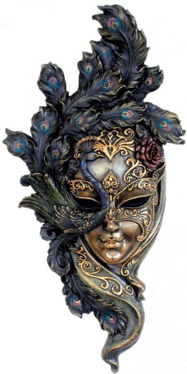 Ontdek meer dan 119 van onze beste 1 op. Venetian Mask Peacock Wall Plaque | Bronze Gifts