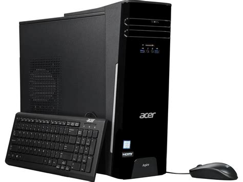Acer Desktop Pc Aspire T Tc 780 Ur11 I7 7700 360 Ghz 8 Gb Dr4 1 Tb