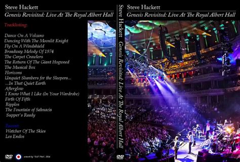 steve hackett genesis revisited live at the royal albert hall dvd cover dvdcover