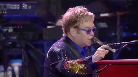 Elton John Someone Saved My Life Tonight Live Youtube