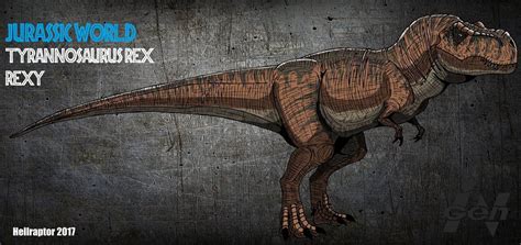 Jurassic World Rexy By Hellraptor On Deviantart Jurassic World Hybrid Jurassic World Raptors