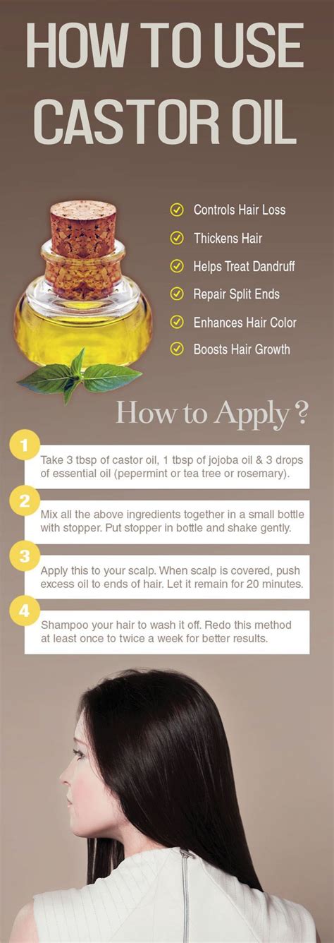 It also makes a barrier on the skin. How To Use Castor Oil । Castor Oil For Hair Growth ...