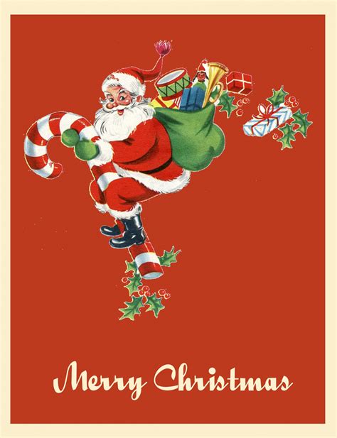 Christmas Card Santa Claus Free Stock Photo Public Domain Pictures