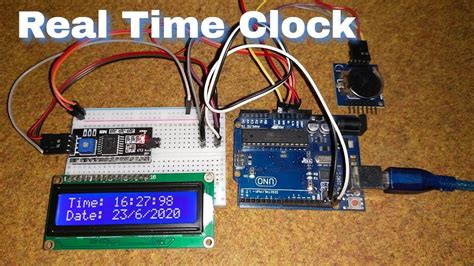 Real Time Clock Using DS1307 Digital Clock With Arduino UNO YouTube