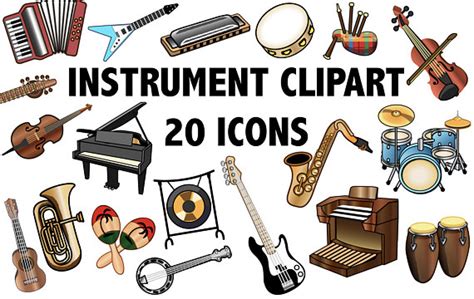 Musical Instruments Clipart At Getdrawings Free Download