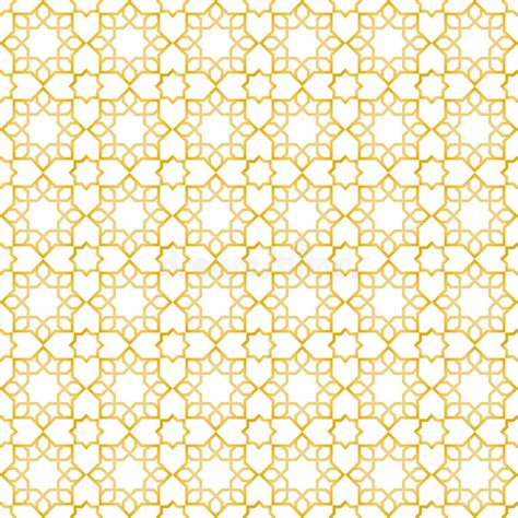 Seamless Islamic Pattern And Background Vector Illustration Stock