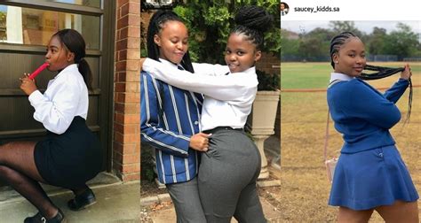 South African Girls Making School Uniform To Look Cool See Pictures