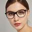 Aliexpresscom  Buy RFOLVE Classic Square Glasses Frames Men Women