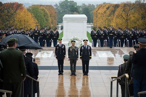 From Left Maj Gen Michael Howard Commanding General Nara